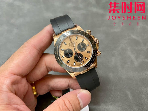 ROLEX劳力士 宇宙计型迪通拿系列 玫金余文乐迪 男士腕表 商品图3