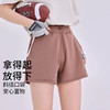跃牌【倚窗听雨】系列 三分裤女砂洗莫代尔高腰调节扣跑步运动健身瑜伽短裤DK051 商品缩略图2