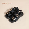 【时尚百搭】WAYNE FLEX韦恩 新款女款轻便减震防滑牛皮厚底凉鞋WF4126-1（35-40码） 商品缩略图4