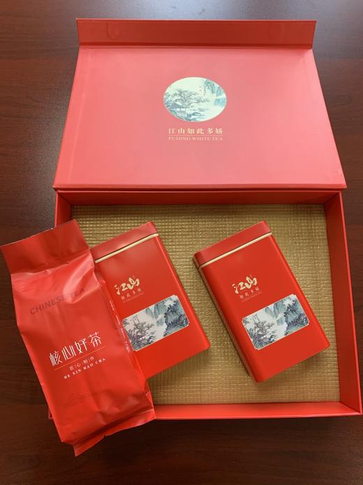崂矿农场 古树红茶礼盒 100g*2罐 商品图2