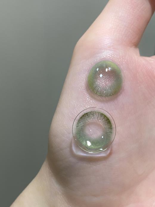 HUOHUOCON 青绿湿伞 半年抛 两片 14.2mm 参考着色 13.5mm 基弧 8.6 含水 38% 新锐国货 商品图2