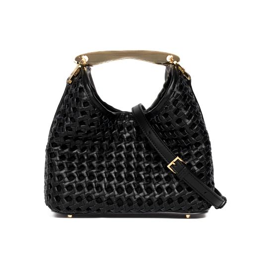 Elleme Small Boomerang Woven Leather Black【该商品不支持用券】 商品图2