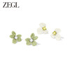 ZEGL设计师花花耳妆盘系列花朵耳钉女多巴胺耳环小众独特可爱耳饰 商品缩略图7