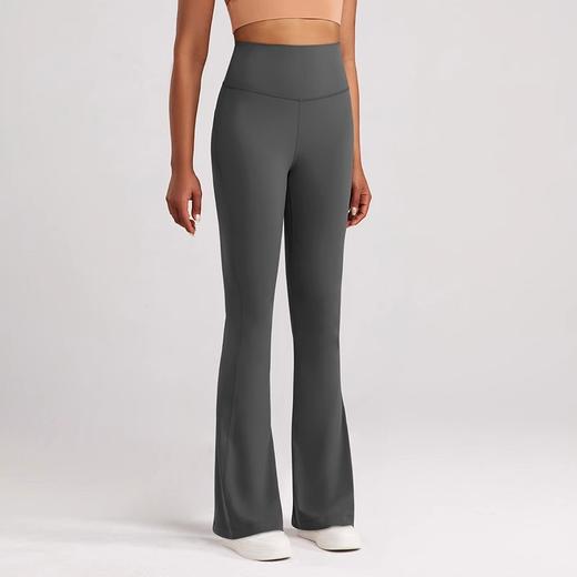 跃牌【倚窗听雨】系列 新款裸感瑜伽喇叭裤女高腰提臀抗菌微喇裤CK044 商品图3