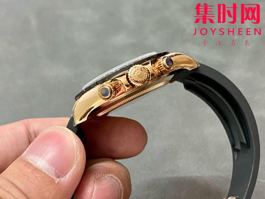 ROLEX劳力士 宇宙计型迪通拿系列 玫金黑盘 男士腕表 商品图5