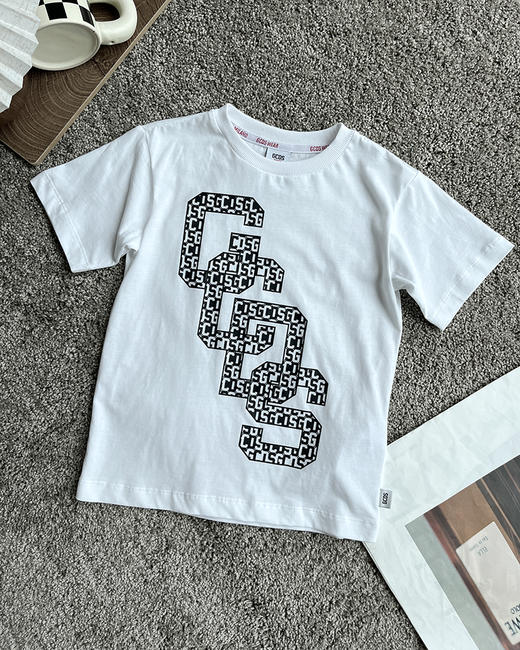 现货 THS 7.3-尾货童装-不退换 GCDS家 logo印花T恤 2色 CH056 商品图2