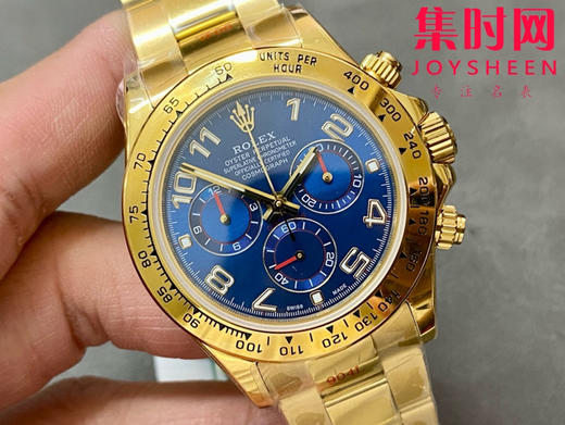 ROLEX劳力士 宇宙计型迪通拿系列 黄金蓝魔 男士腕表 商品图1