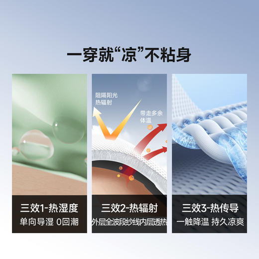 【小安mama】  素湃 0爽科技三效冷却排汗透气T恤 商品图2