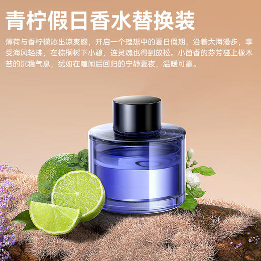 倍思 浮香 按压控香车载香薰（杯座款） 水晶版 商品图3