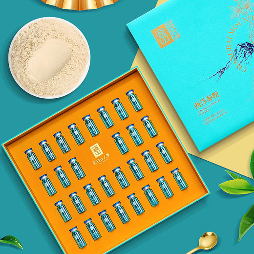 热售【西洋参粉礼盒】长白山人参西洋参粉礼盒30瓶送礼精品90g 商品图1