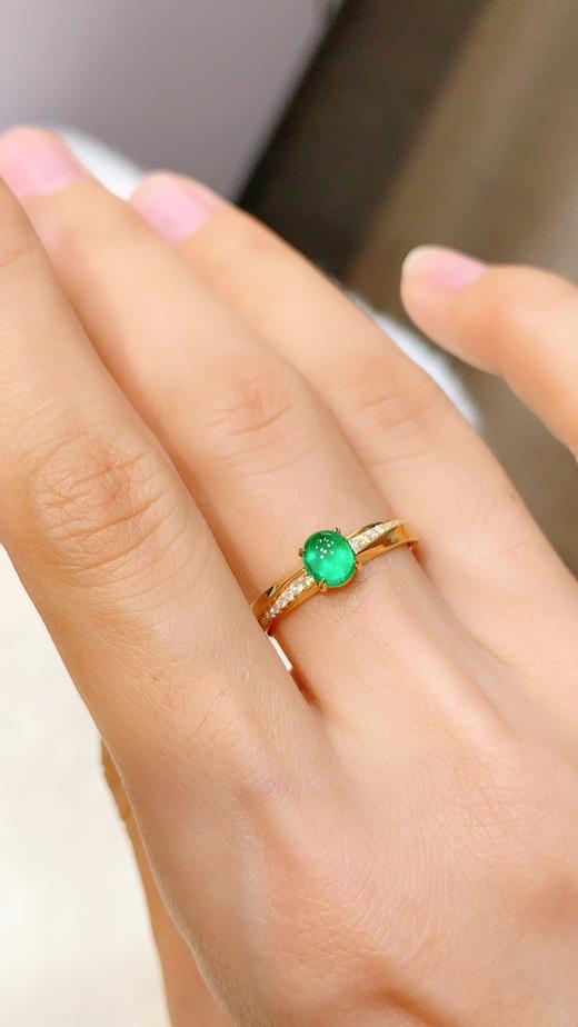 0.65ct 祖母绿戒指 商品图3