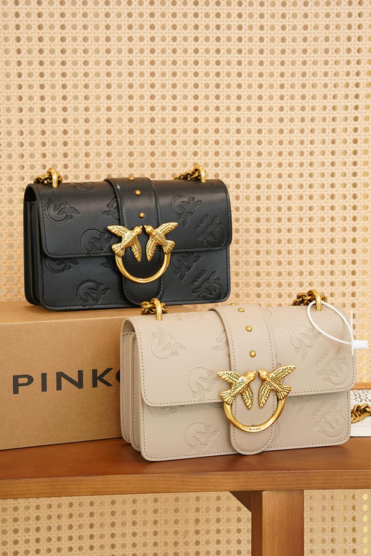 【电台专属】PINKO燕子包女意大利高端时尚潮流单肩斜挎包 商品图3