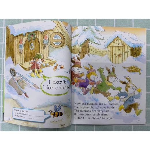 黑布林英语阅读 小学b级别 2 兔子巴尼的圣诞礼物 商品图3