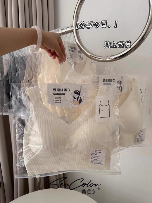 一眼舒服假两件美背 商品图7