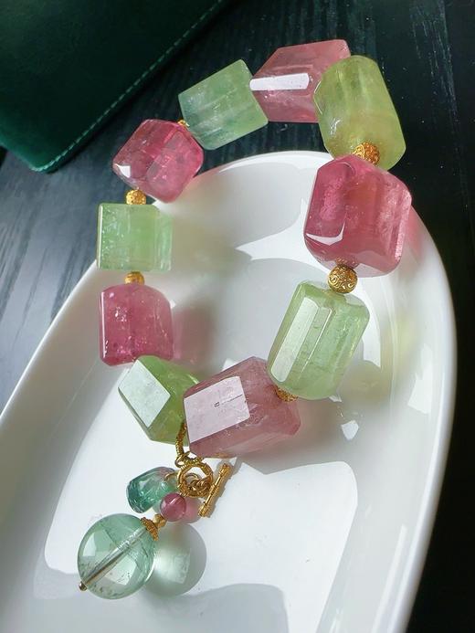 62.7g 原石碧玺手链 商品图5