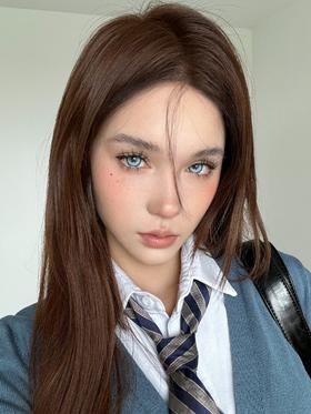 woolilens沃莉丝半年抛美瞳 欧洲芭比 14.5mm