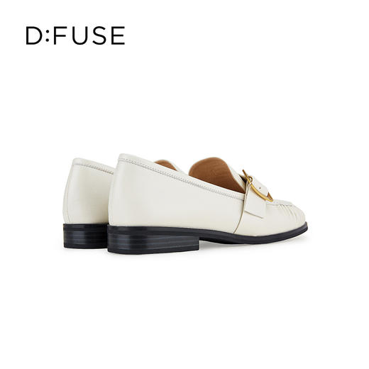 D:FUSE迪芙斯秋季新款薄底休闲鞋经典摩登金属扣乐福鞋休闲鞋豆豆鞋 DF43112361 商品图2