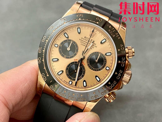 ROLEX劳力士 宇宙计型迪通拿系列 玫金余文乐迪 男士腕表 商品图2