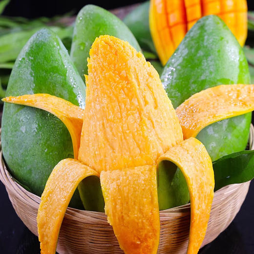 【硬吃脆嫩 软吃甜蜜】大青芒 1000g/份 商品图0