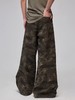 Simple Project/K2489/迷彩宽松分割立裁宽腿直筒廓形长裤 商品缩略图2