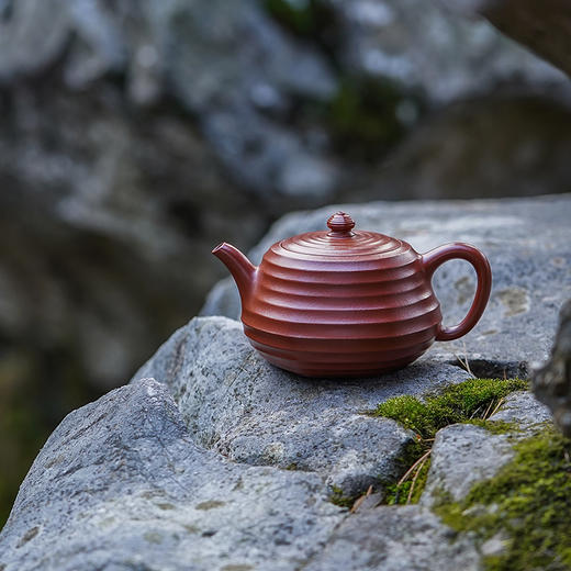 龙德堂陶艺 汤宣武制《虹芦》原矿大红袍 180cc 库存请咨询客服 商品图1