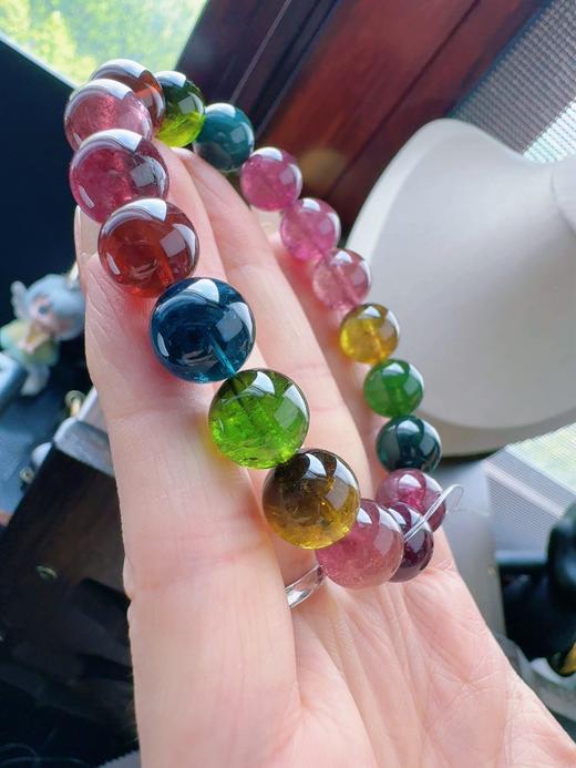 32.61g 10.4mm 碧玺手链 商品图2