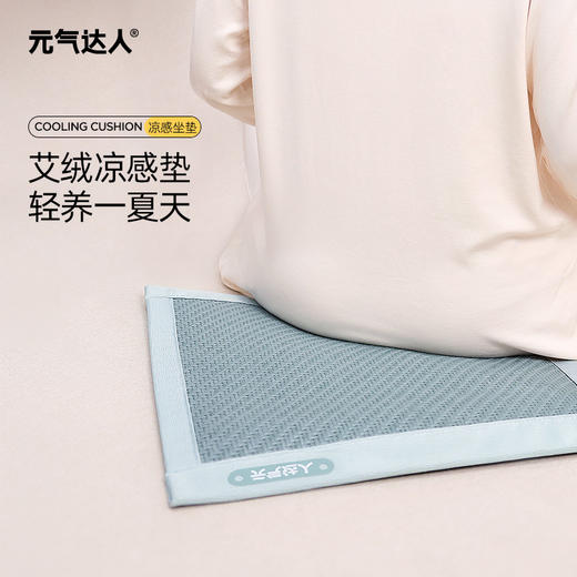 【618活动中】元气达人 艾绒凉感坐垫 商品图0