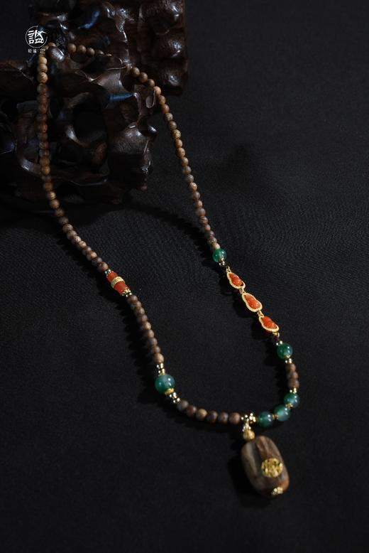 越南白奇楠沉香 风水项链 商品图6