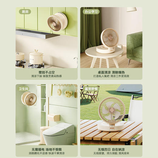 西佑2024新款遥控折叠摇头循环扇小夜灯香薰驱蚊款母婴老人电风扇【工厂直发、一手货源、7天无理由退换】 商品图1