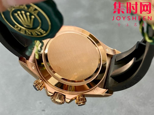 ROLEX劳力士 宇宙计型迪通拿系列 玫金黑盘 男士腕表 商品图6