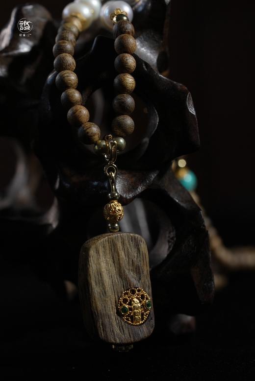 越南白奇楠沉香 风水项链 商品图8