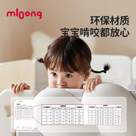 【冬日暖拥】曼龙mloong宏兔游戏围栏婴儿防护栏宝宝儿童地上家用室内客厅围栏爬行垫 商品图3