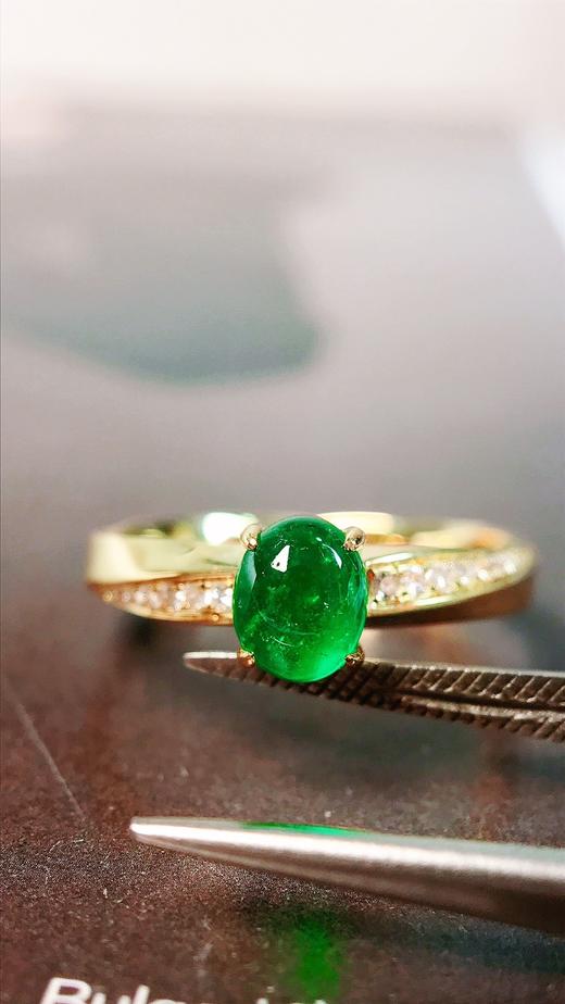 0.69ct 祖母绿戒指 商品图0