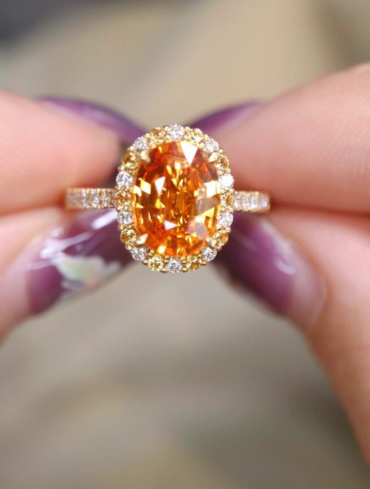 2.25ct 芬达石戒指 商品图0