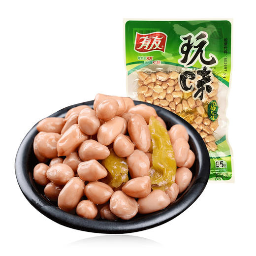 有友泡椒凤爪/泡椒花生/泡椒竹笋 一次吃过瘾 商品图5