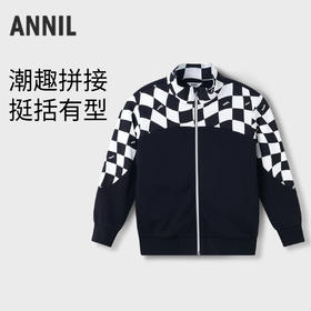 男童户外轻运动外套新款安奈儿童装AB435505