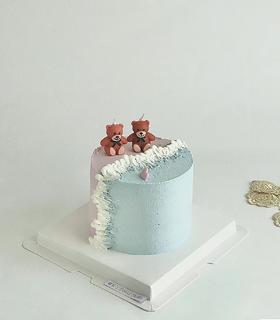 【优品系列】---加高款三层夹心【一起看海】情人节，七夕，520蛋糕