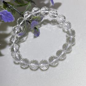 巴西切面白水晶 10mm