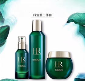 HR 赫莲娜 绿宝瓶三件套(绿宝瓶精华水200ml+绿宝瓶精华50ml+绿宝瓶面霜50g)