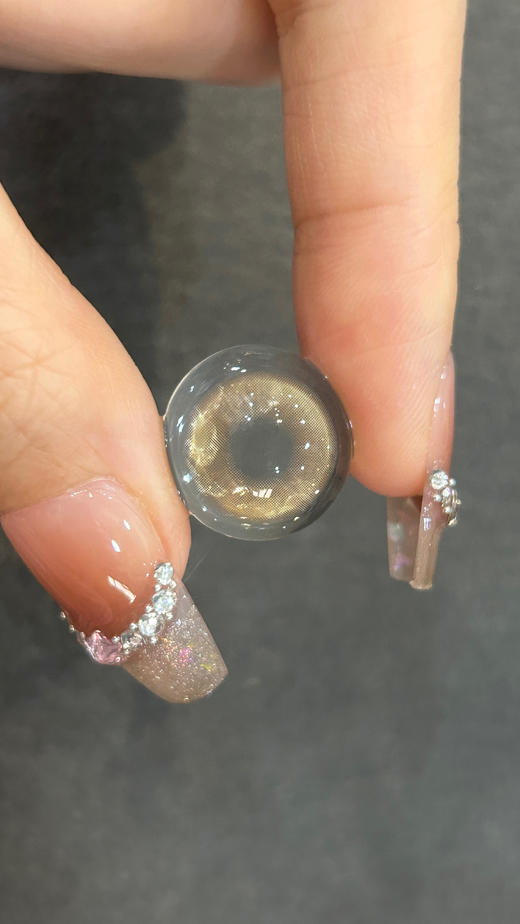 HUOHUOCON 太阳蛋菇 半年抛 两片 14.2mm 参考着色 13.5mm 基弧 8.6 含水 38% 新锐国货 商品图5