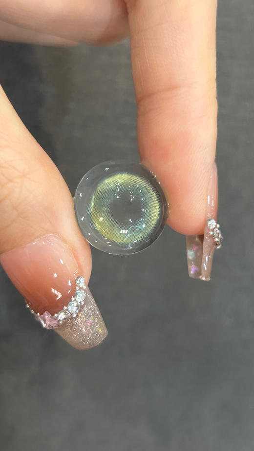 HUOHUOCON 青绿湿伞 半年抛 两片 14.2mm 参考着色 13.5mm 基弧 8.6 含水 38% 新锐国货 商品图1