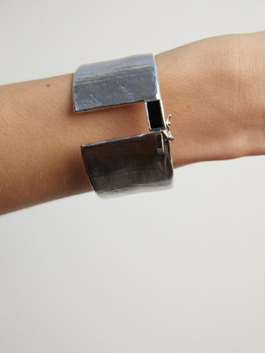 ABOAB｜ONYX HINGED Bracelet [ 手镯  银 ]【SURROUND】 商品图1