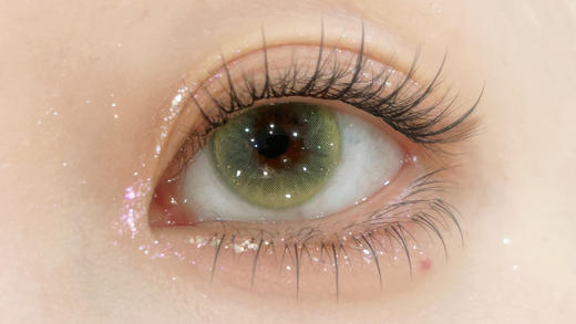 HUOHUOCON 青绿湿伞 半年抛 两片 14.2mm 参考着色 13.5mm 基弧 8.6 含水 38% 新锐国货 商品图5