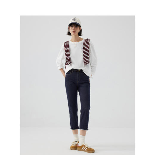 TeenieWeenie卡通牛仔裤女秋季长裤TTTJ243803P 商品图2