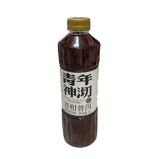青年神沏青柑普洱调味茶饮料1L 商品图0