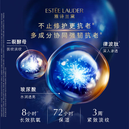 Estee Lander 雅诗兰黛四件套（特润50ML+特润洁面30ML+智妍面霜15ml+抗蓝光5ML） 【保税直发】 商品图3