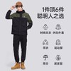 骆驼男装2024年春秋款防水夹克防风外套风衣连帽拼色户外登山服男 M13CA6V061 商品缩略图3