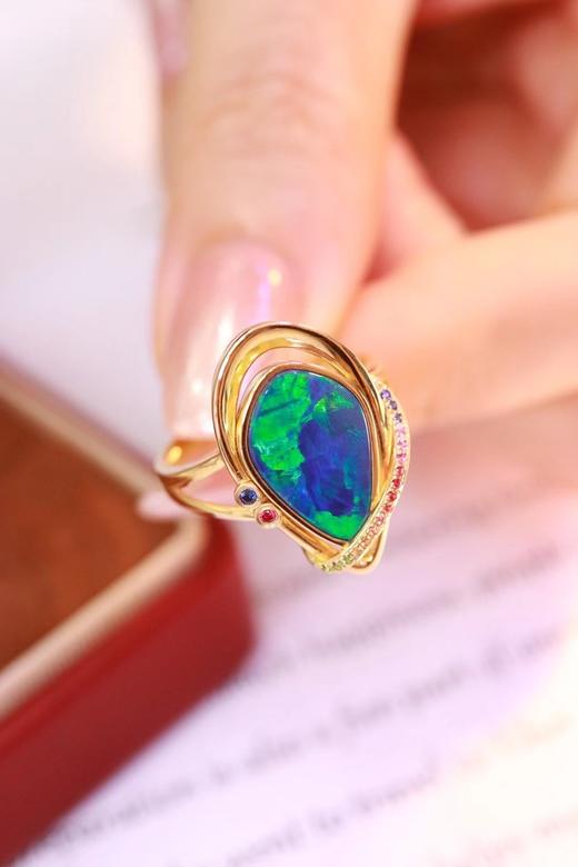 2.6ct 欧泊戒指 商品图4