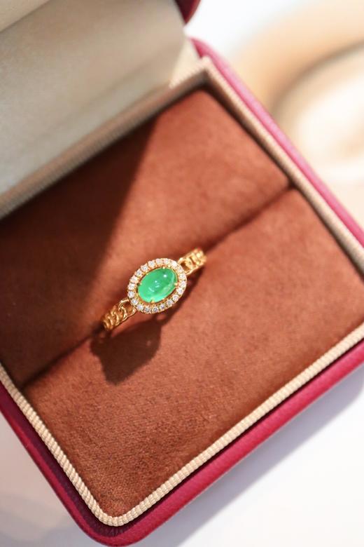 0.66ct 祖母绿戒指 商品图0