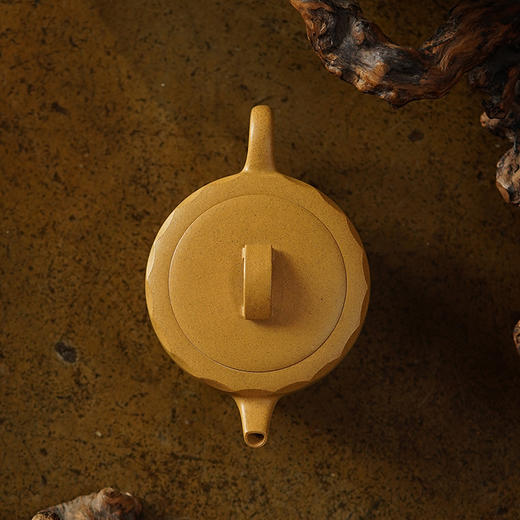 龙德堂陶艺 汤亚姣制《古瓦喻祥》原矿金砂段 210cc 库存请咨询客服 商品图3